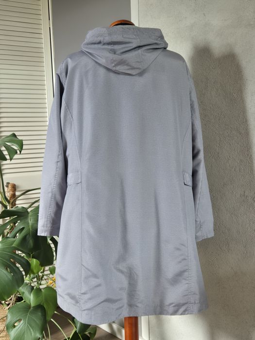 Lekka kurtka z kapturem maxi blue  roz.52. XXL