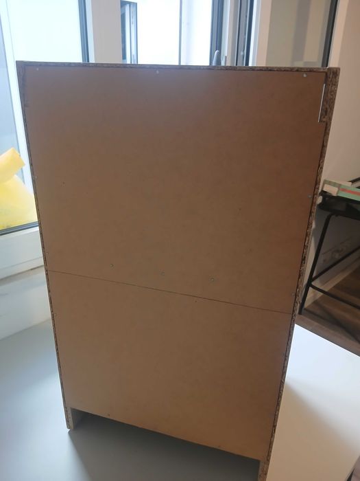 Mesa de cabeceira Ikea GURSKEN bege claro, 39x30 cm