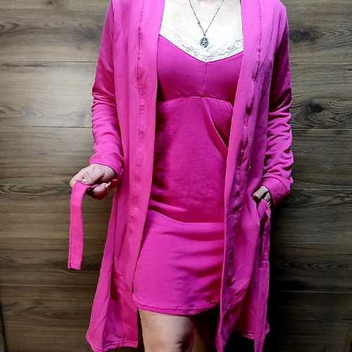 Халат і нічна сорочка для вагітних, годування, в пологовий будинок