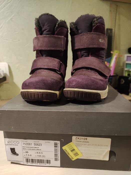 Детские ботинки, ecco biom hike infant