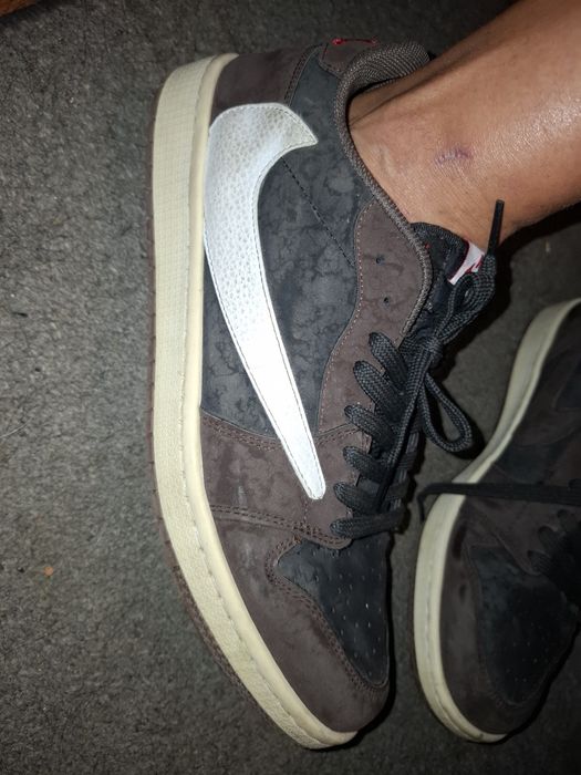 Jordan 1 Retro Low OG SP Travis Scott Mocha, 44