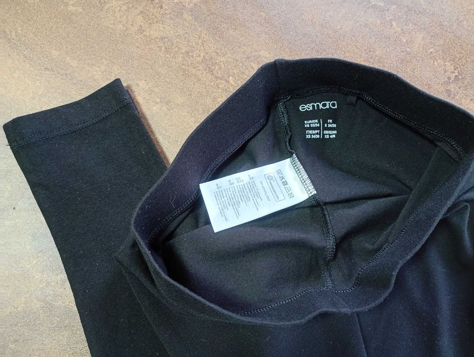 Легінси Esmara XS 32/34 eur чорні лосіни