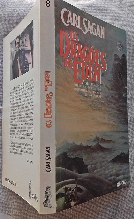 Carl Sagan. Os Dragões do Éden. Prémio Pulitzer. Um clássico moderno