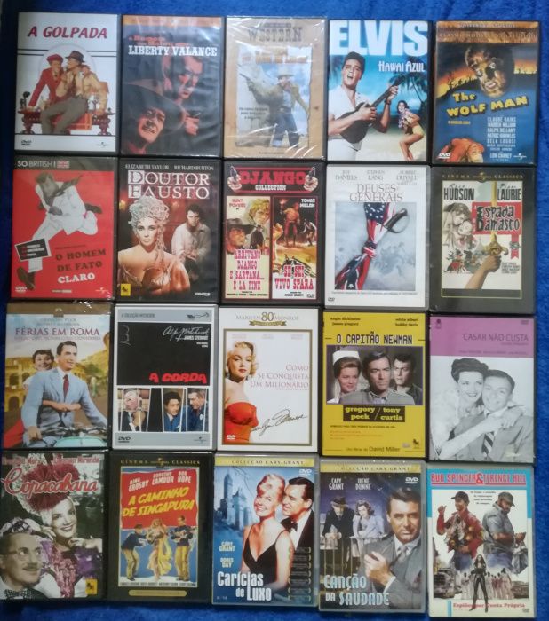 Lote 165 DVD's originais (Lote 1)