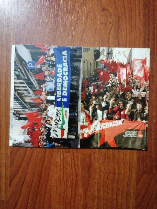 Postais - Marcha Liberdade E Democracia - edição DEP/PCP 2008