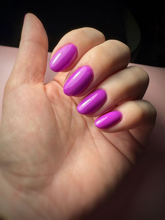 Paznokcie hybryda, żel, przedłużenie na formie