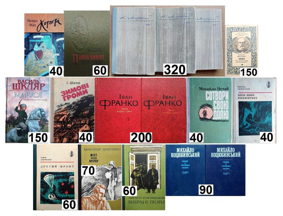 Книги українською мовою / Комплект