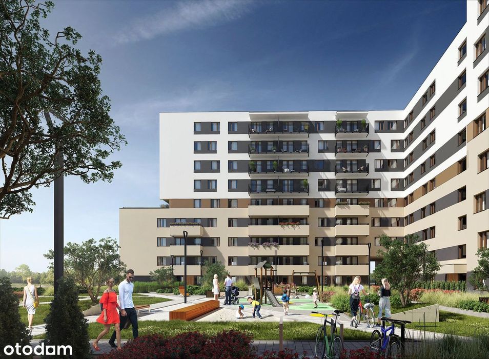 3-pokojowe mieszkanie 55m2 + balkon