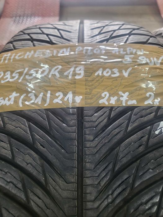 opony 235/50/19 michelin pilot alpin 5 suv