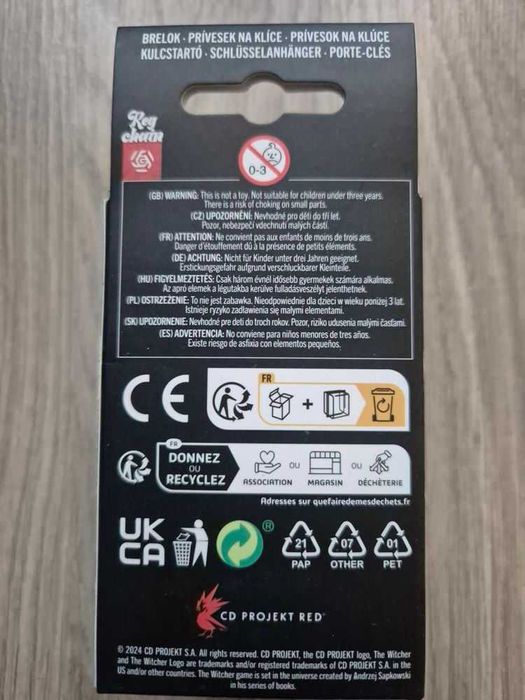 brelok 3D Witcher – Ciri (nowy)