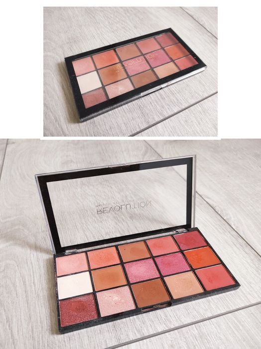 Paleta  15 cieni do powiek Makeup Revolution Re-loaded Newtrals 2
