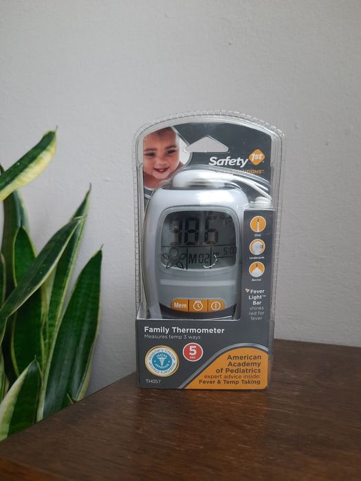 Safety 1st Family Thermometer termometr nowy trzy końcówki
