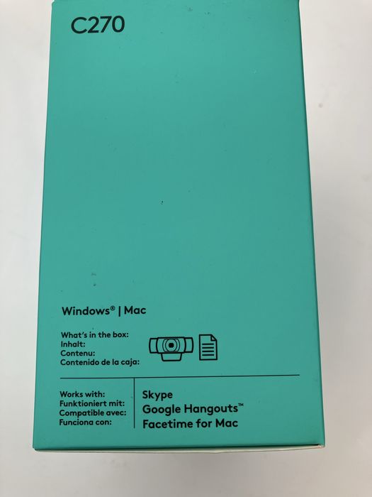 Веб-камера Logitech Webcam C270 HD (960-001063) (1280x720) з мікрофоном Нове