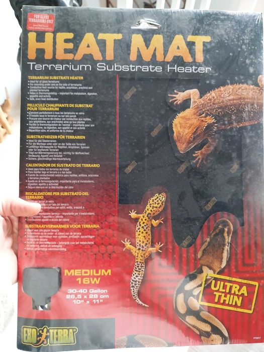 Tapete de aquecimento para terrário/aquário