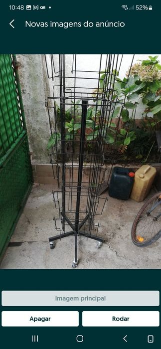 Espositor para revista etc..