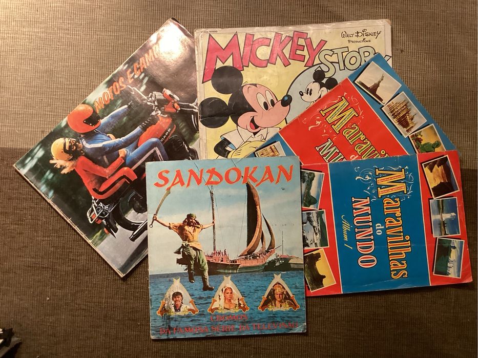 Coleção 15 Cadernetas de cromos + conj. de cromos. Oportunidade rara.