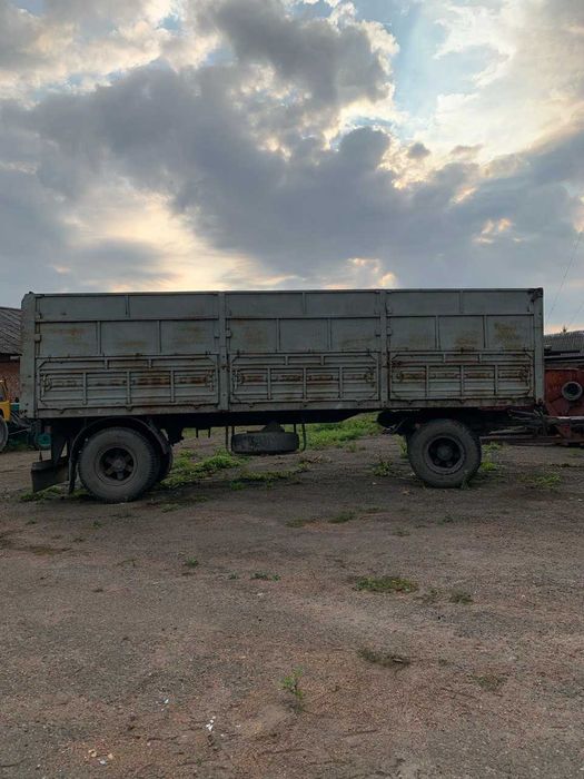 Причіп ГКБ 8350 зерновоз, тентований