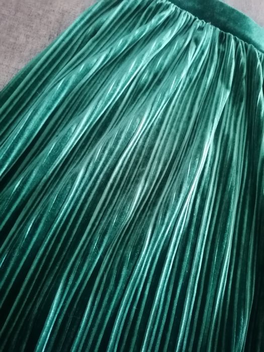 Spódnice welur i brokat