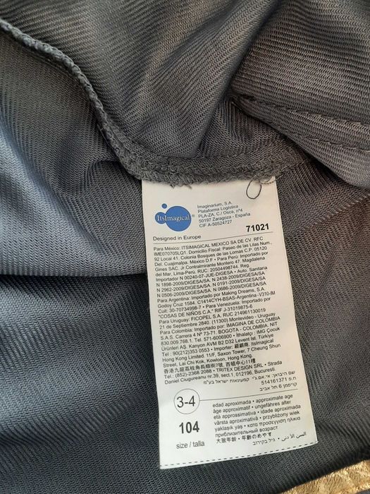 Fato de carnaval pirata criança