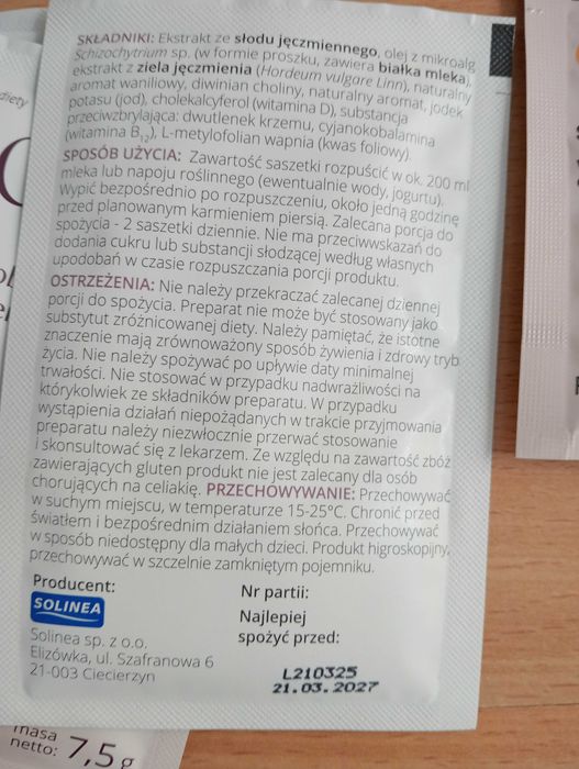 Lactimal 18 sasz.i laktoferyna 4 saszetki