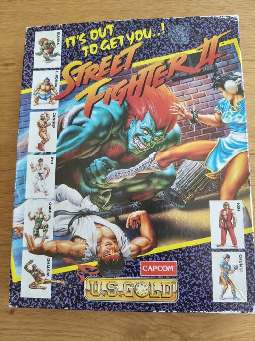 Gra Street Fighter 2 Amiga kompletna testowana!