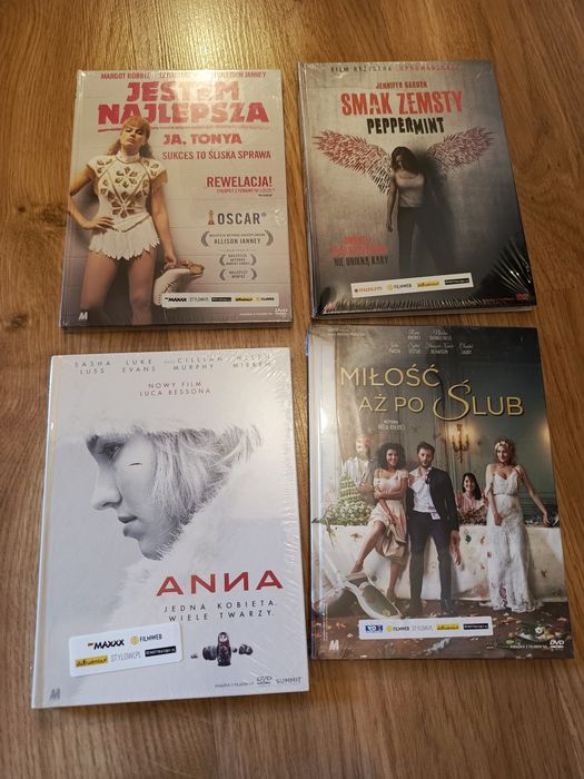 Zestaw 4 filmów DVD Ja, Tonya | Anna Smak zemsty Miłość aż po ślub
