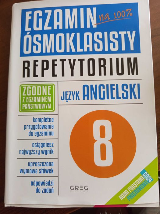 Egzamin ósmoklasisty repetytorium język angielski