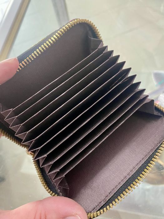 Carteira porta-cartões colorida