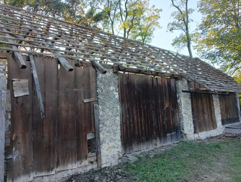 Stodoła do rozbiórki deski krokwie