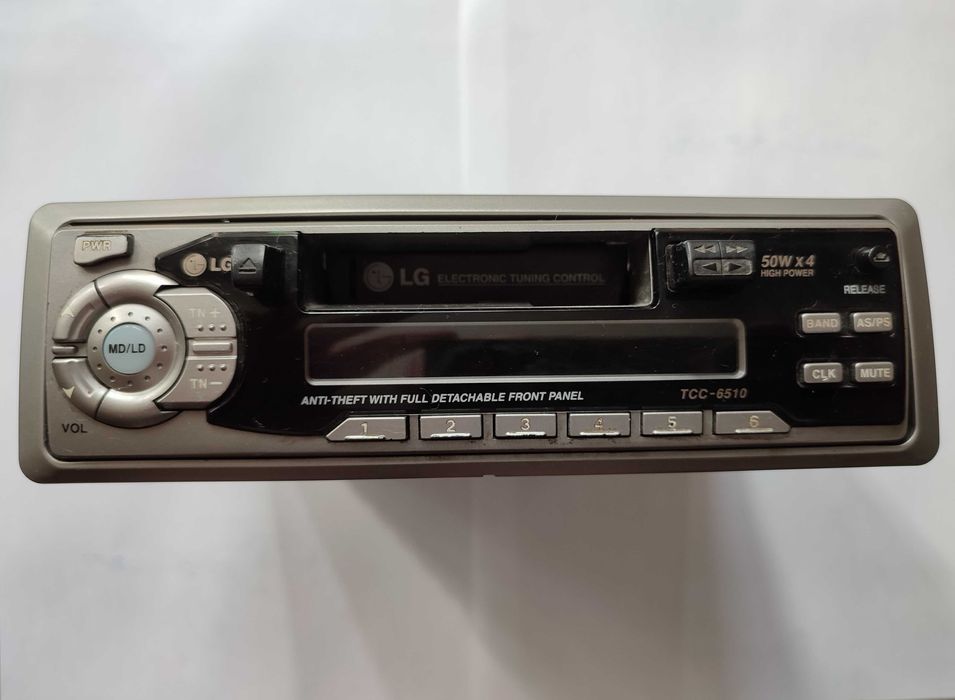 Автомагнитола LG TCC-6510 (ретро) кассетная