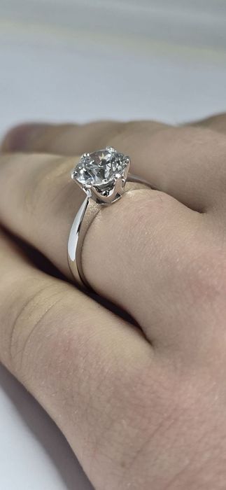 2.03ct G/VS2 натуральный бриллиант  Кольцо