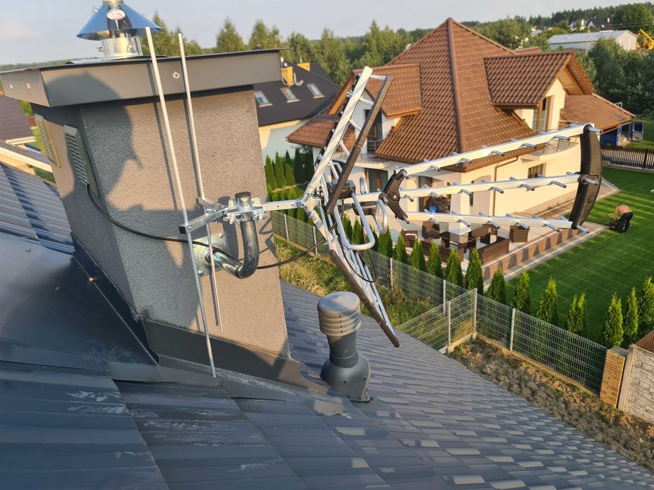 Montaż i ustawienie anten satelitarnych, naziemnych DVB-T2