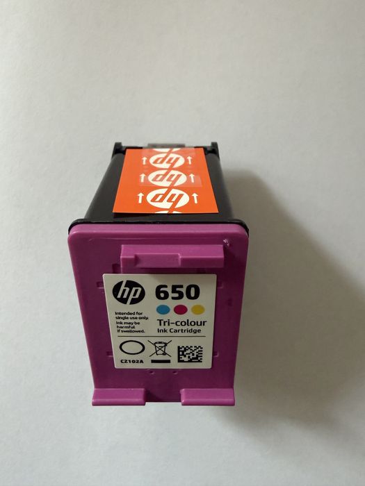 Nowy tusz HP 650 kolor