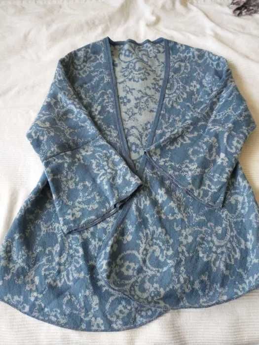 kardigan Mariedal Design Szwecja R.XL wełna 100%