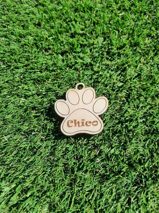 Porta-chaves de madeira - Personalizados