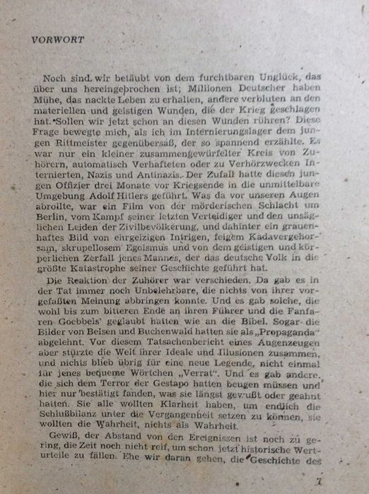 Os últimos dias da Chancelaria do Reich , 1947