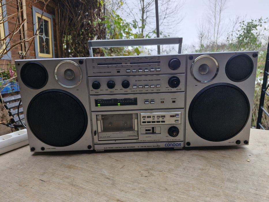 Stary Radiomagnetofon  Condor  PRL