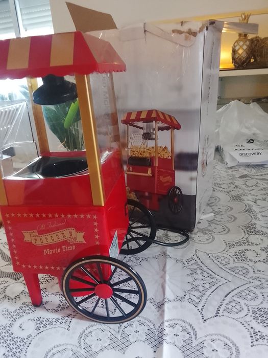 Máquina de pipocas nova