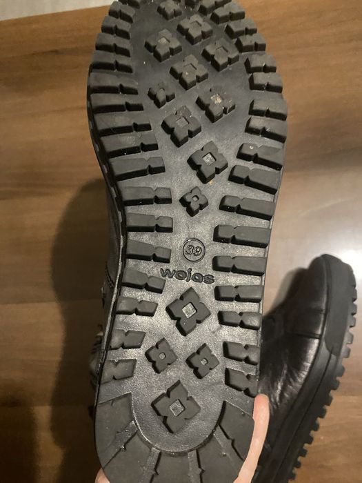 Trzewiki buty zimowe Wojas skóra roz 39
