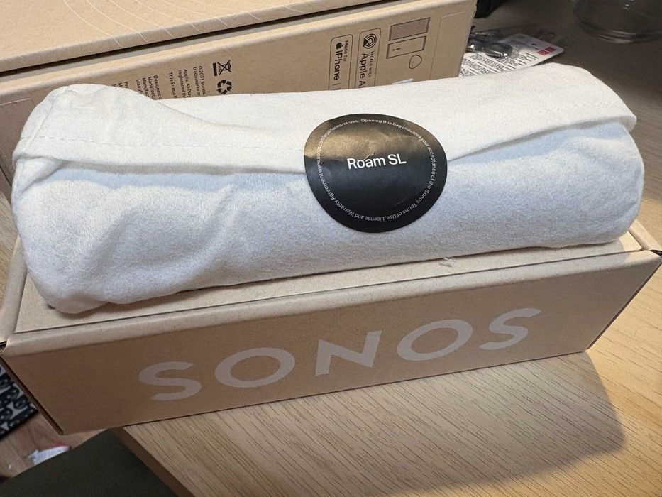 2x Sonos Roam SL - Kompletny zestaw, stan idealny (jak nowe!)