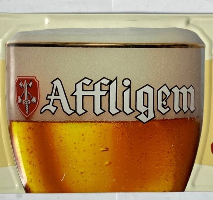 Chapa publicitária affligen
