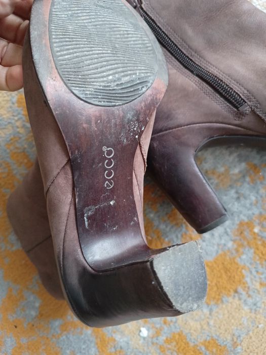 Botki skórzane Ecco rozm. 39