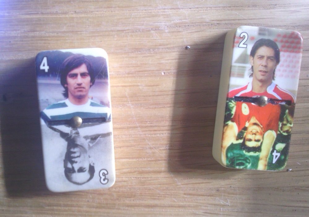 Dominó infantil em material flexível ou jogo dominó Benfica Sporting