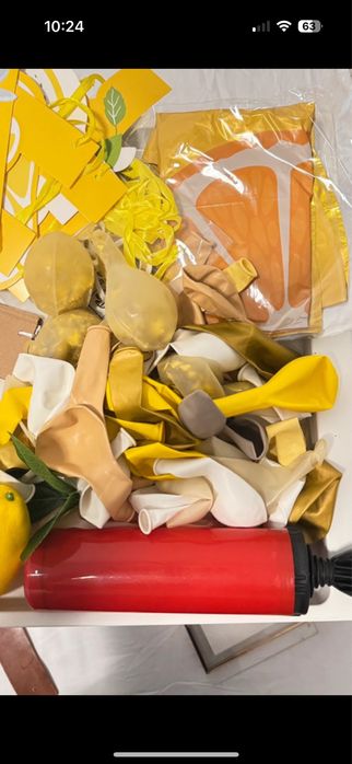 dekoracji na urodziny