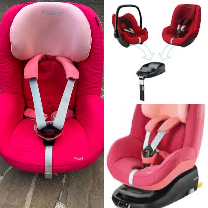 Автокрісло Maxi-Cosi Pearl Isofix база FamilyFix 9-18 люлька Прокат