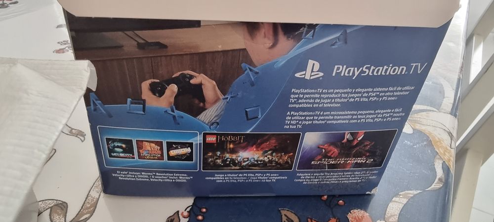 Vendo playstation tv na caixa troco  por drone dji neo