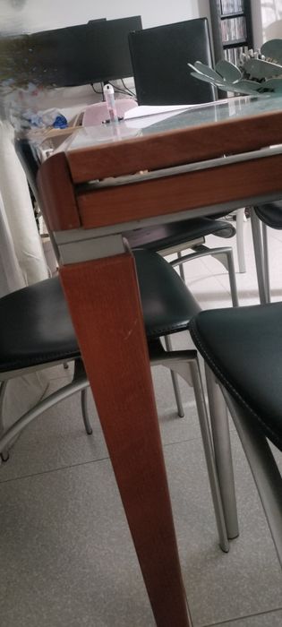 Mesa de sala extensível