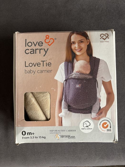 Love & Carry nosidło Love Tie noworodek i niemowlak