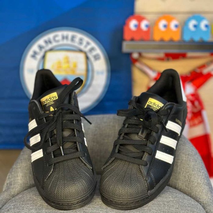 Nowe adidas Superstar XLG Black White R.38