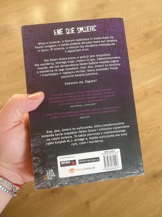 Ene due śmierć książka M.J. Arlidge